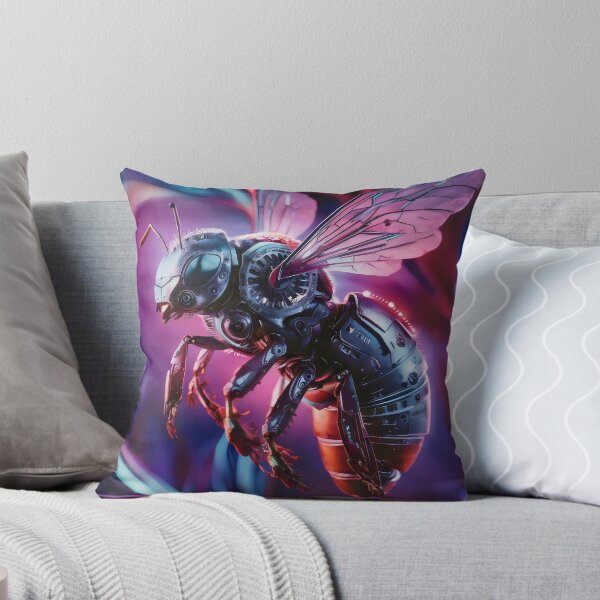 Item preview, A mechanical bee in the air. designed and sold by MyHappyArtShop.