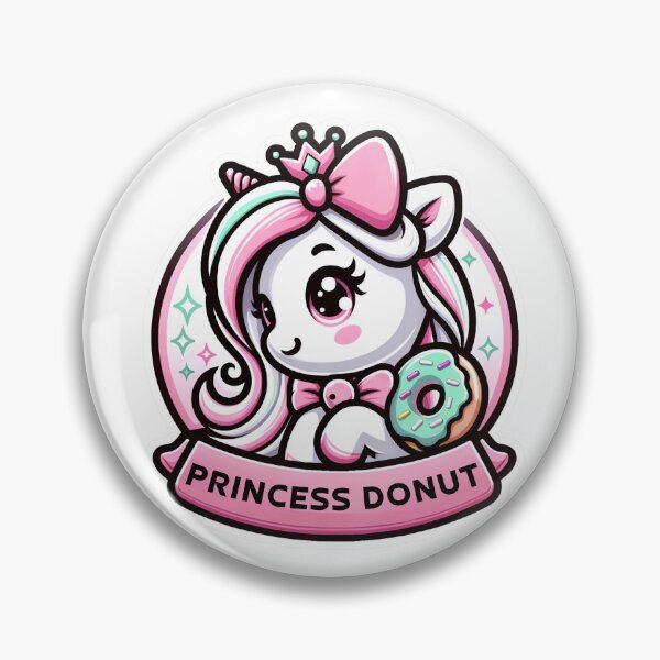 Item preview, Princess donut  designed and sold by VibeStyleShop.