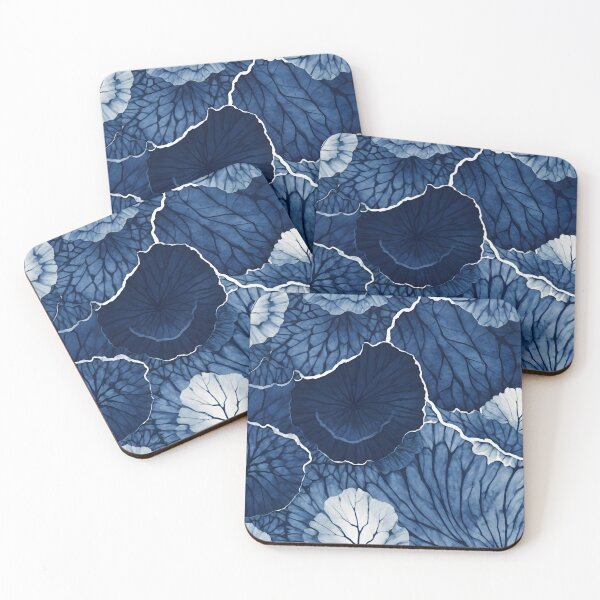 Item preview, Dark blue shiburi pattern designed and sold by Chirayu1111.