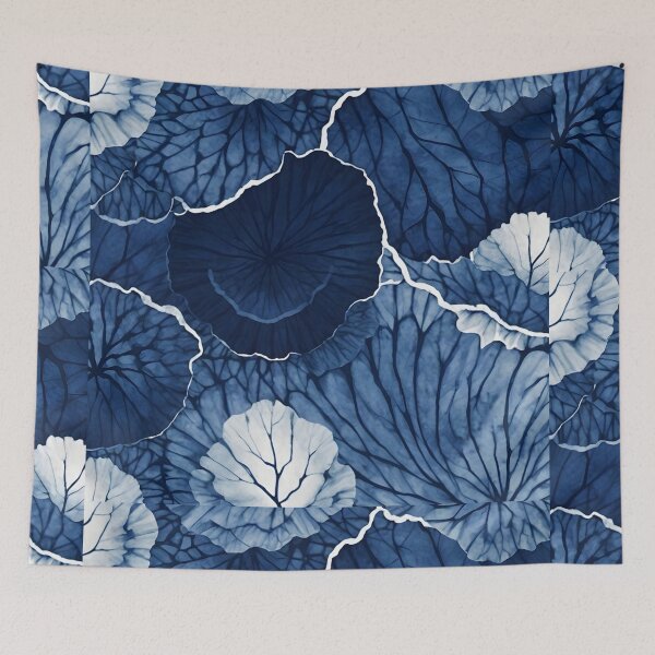Item preview, Dark blue shiburi pattern designed and sold by Chirayu1111.