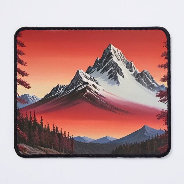 Item preview, A stunning painting captures the majestic beauty of a mountain designed and sold by GooGooDesigns.