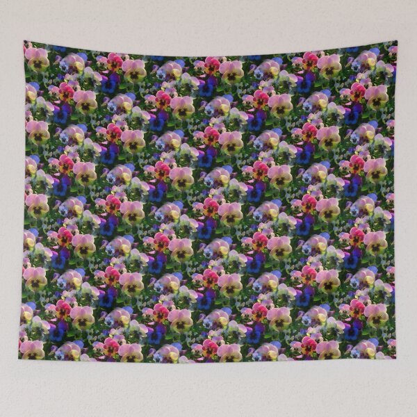 Item preview, Seamless Pansy Flowers in Watercolor designed and sold by kristalcurt.