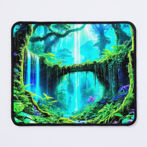 Item preview, Pleasure Falls Lagoon: Where Magic Meets Serenity designed and sold by Kingcls.