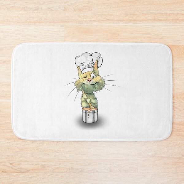 Item preview, Crafty Chef Cat designed and sold by RysowankaZS.
