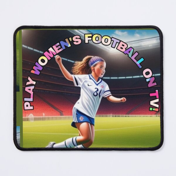 Item preview, Play Women's Football on Tv design designed and sold by rymreen.