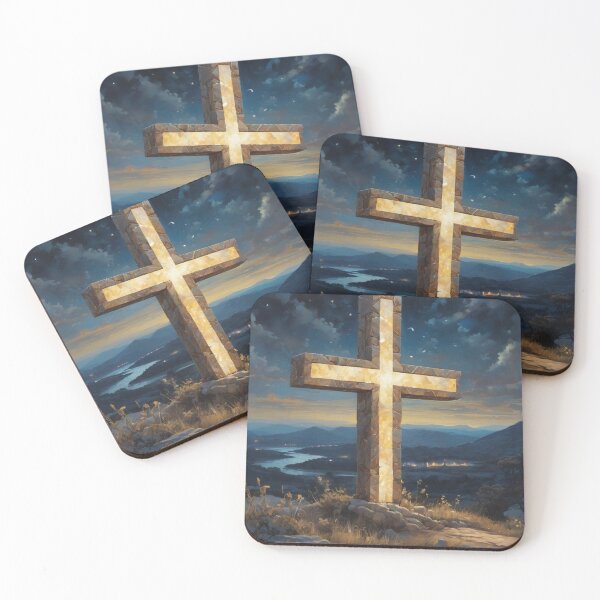 Item preview, Cross on a mountain  designed and sold by SavvySojourner.