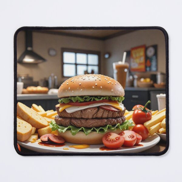 Item preview, Delicious and Juicy Burgers Made Fresh designed and sold by Paweł Matysiak.