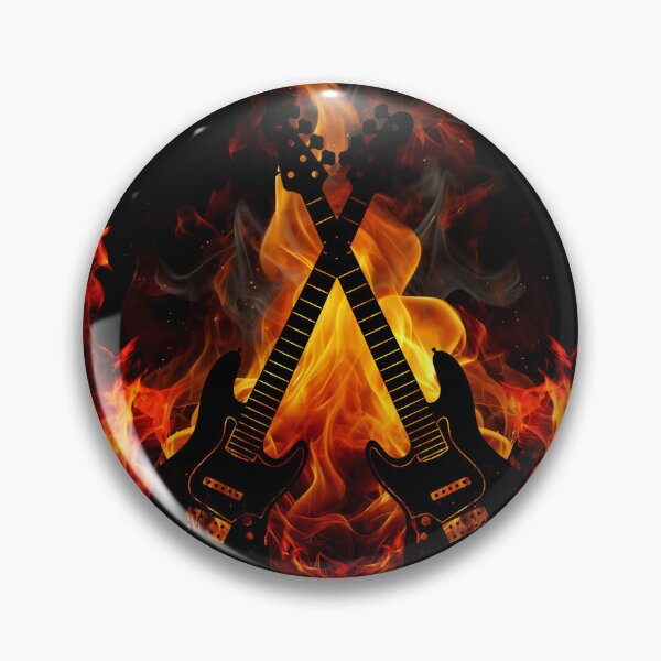 Item preview, Guitars fire designed and sold by VectorPower.