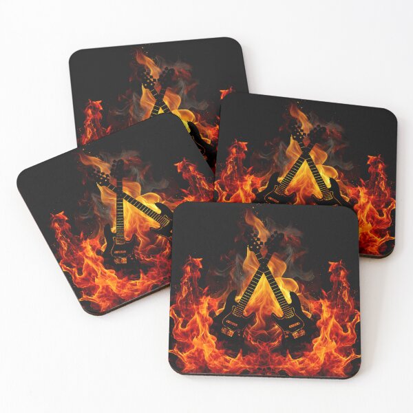 Item preview, Guitars fire designed and sold by VectorPower.