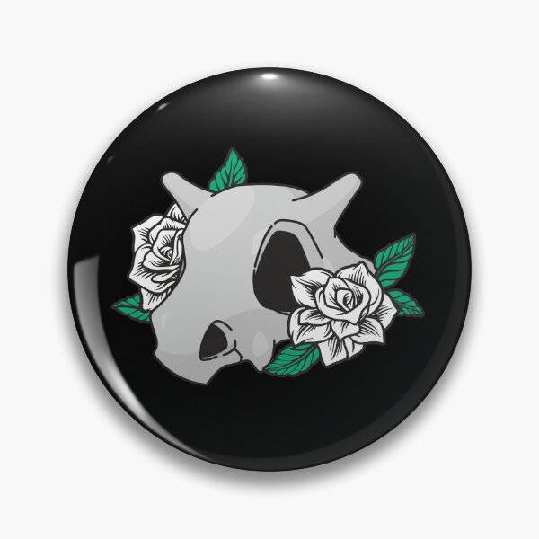 Item preview, Cubone Flower Skull designed and sold by astro-turtle.