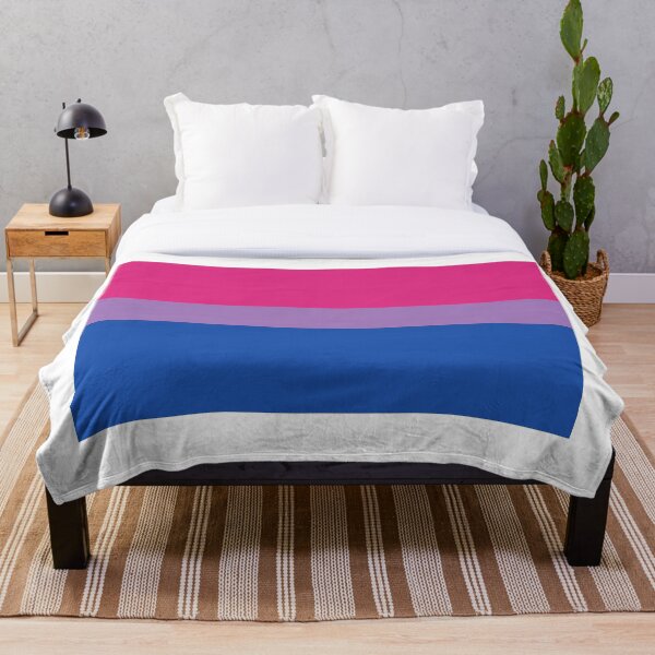 Item preview, Bisexual Blanket designed and sold by ExistenceInk.