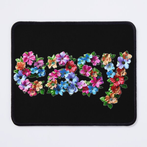 Item preview, Easy inscription in flowers designed and sold by KusyArt.