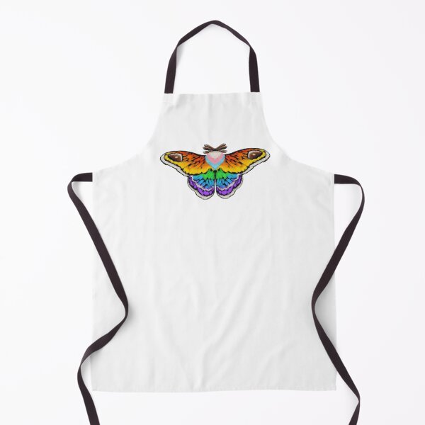Item preview, Pride rainbow flag moth designed and sold by Fridayscorner.