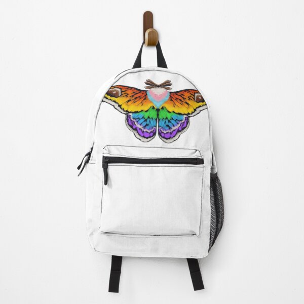 Item preview, Pride rainbow flag moth designed and sold by Fridayscorner.