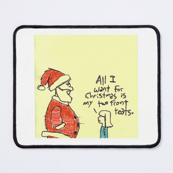Item preview, Naughty or Nice? Blossoming Girl Charms Santa's Socks Off! designed and sold by Ignorant-Artist.