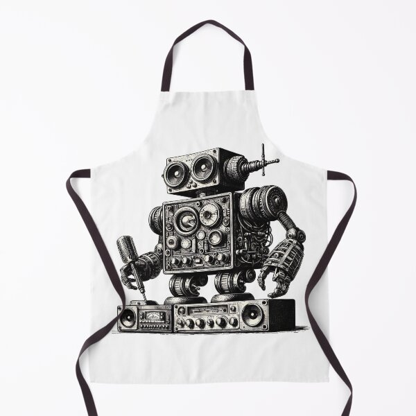 Item preview, a robot made of analog stereo equipment designed and sold by Gentle40Winks.