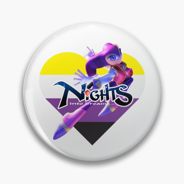 Item preview, Nights Into Dreams, Non-binary PRIDE designed and sold by SegaReplay.