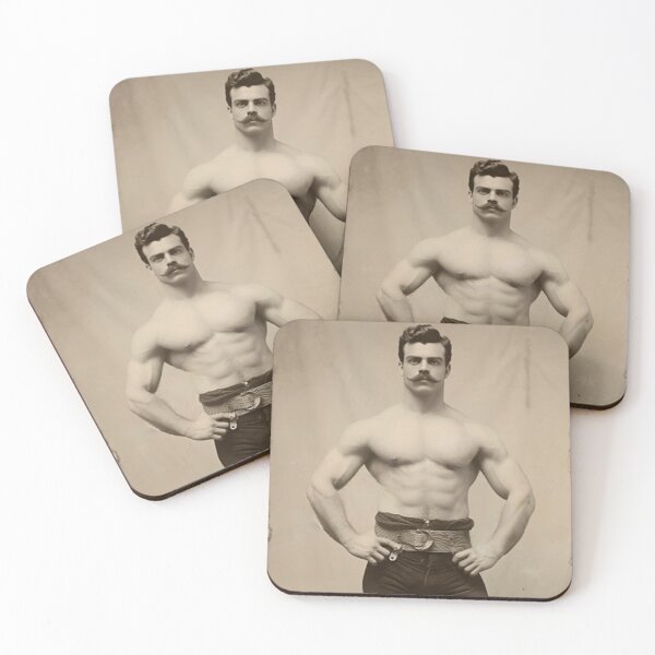 Item preview, Vintage & Nostalgic Circus Memorabilia Strong Man designed and sold by HappyNouveau.