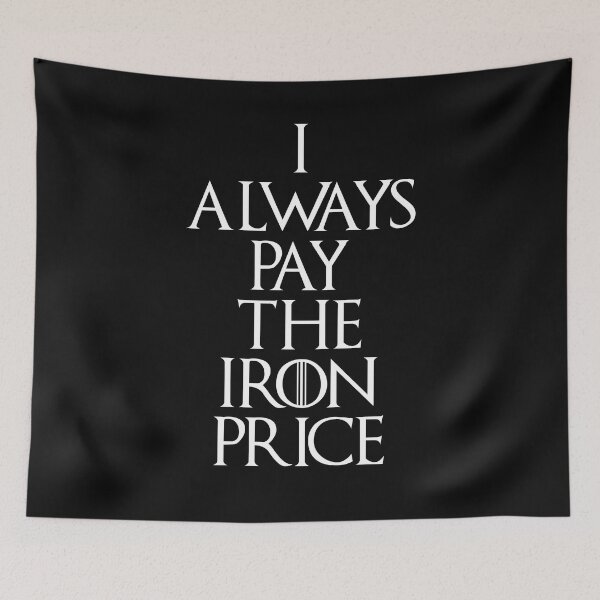 Item preview, I Always Pay The Iron Price  designed and sold by 343g.