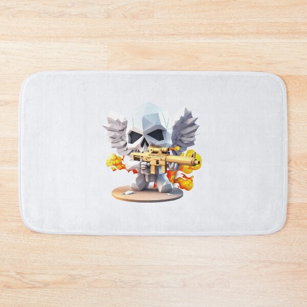 Item preview, Machine Gun Flame X Angel Skull designed and sold by Shimade Design.