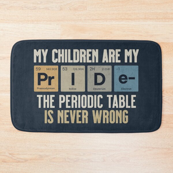 Item preview, Periodic Table Dad And Mom designed and sold by RockBeeDesigns.