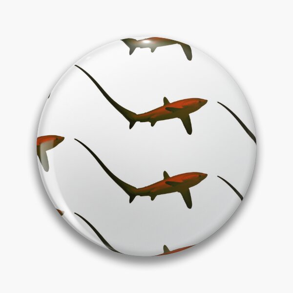 Item preview, Thresher shark in red designed and sold by TWSC.