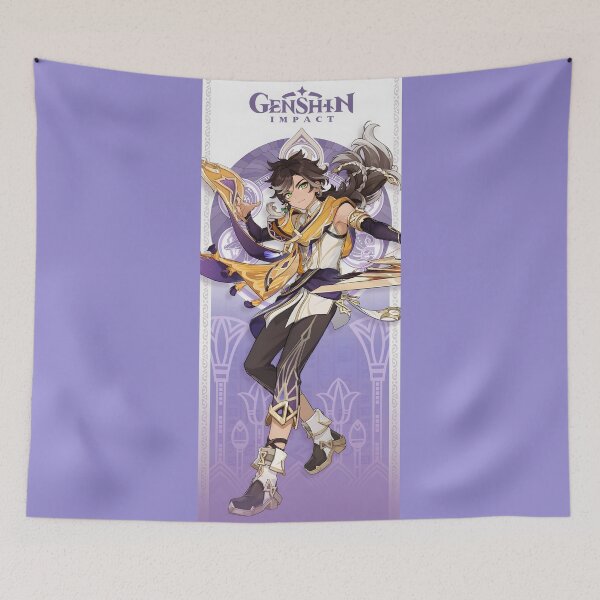 Item preview, Genshin Impact - Sethos Character Official Poster designed and sold by Krimsy.
