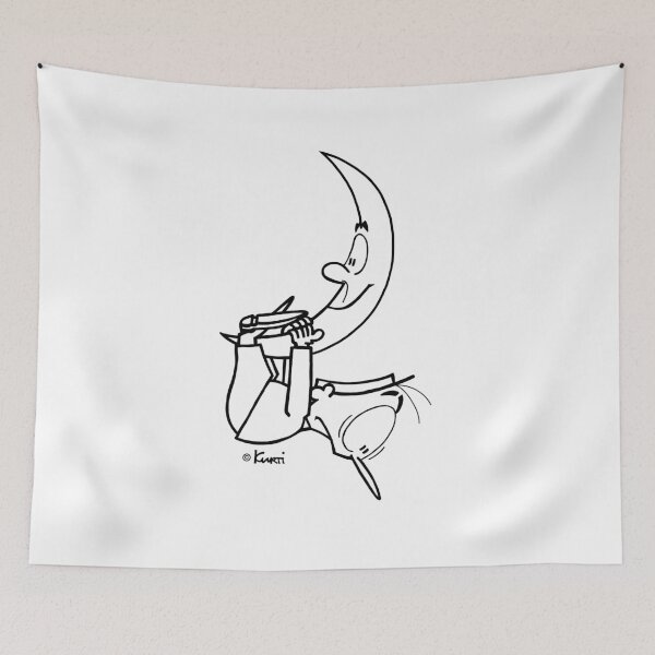 Item preview, Kurti on the Moon designed and sold by KurtisKurti.