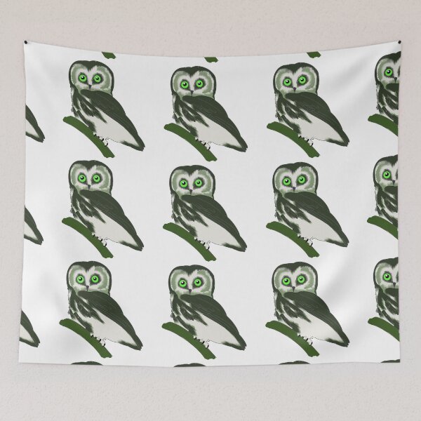 Item preview, Saw-whet Owls designed and sold by Ashley’sAnimalz.