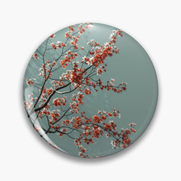 Artikelvorschau, Harmonie im Mondlicht: Kirschblütenbaum und Vollmond in Zen-Gelassenheit entworfen und verkauft von tronictees.