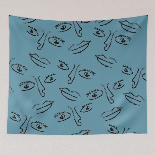 Item preview, Line-art face  designed and sold by CreativeWorld96.