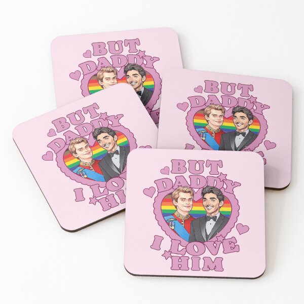 Item preview, Red White & Royal Blue But Daddy I Love Him Pride designed and sold by baranskini.