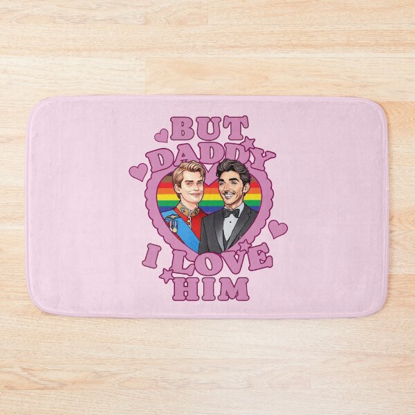 Item preview, Red White & Royal Blue But Daddy I Love Him Pride designed and sold by baranskini.