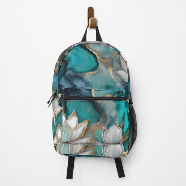 Item preview, Modern Marble Fluid Art - Lotus Flower designed and sold by Artsy-Appeal.