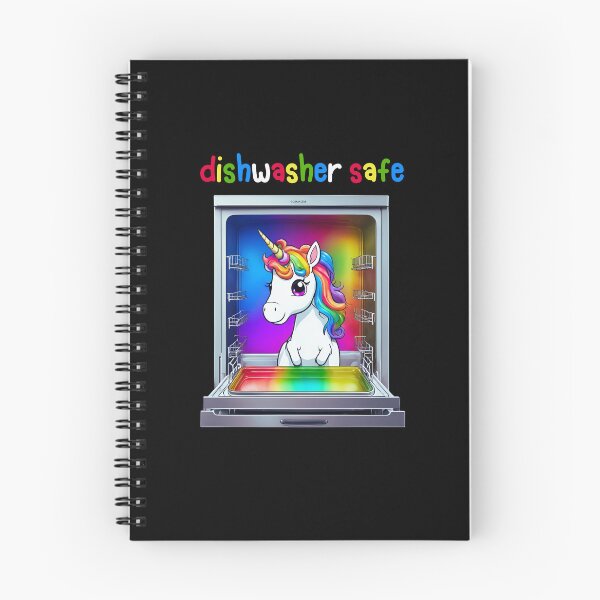 Item preview, Dishwasher Safe With Funny Unicorn designed and sold by LadyGoodwill.