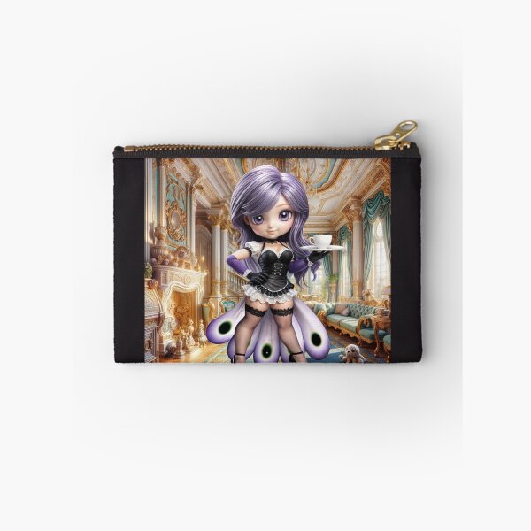 Item preview, Furry Maids Chibi Violet Peacock Bia designed and sold by CHIBI_POPZ.