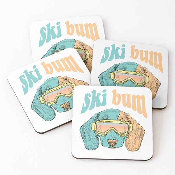 Item preview, Dachshund Ski Bum designed and sold by xclusive-art.