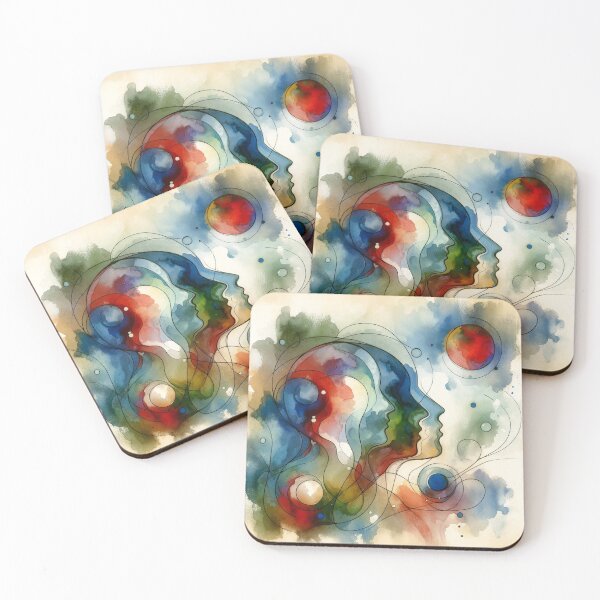 Item preview, Colorful Faces: An Emotional Journey designed and sold by LuminShadowArt.