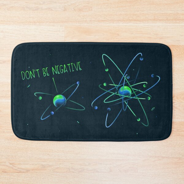 Item preview, Atomic Attitude - Green/Blue designed and sold by DeepSpaceDesigns.