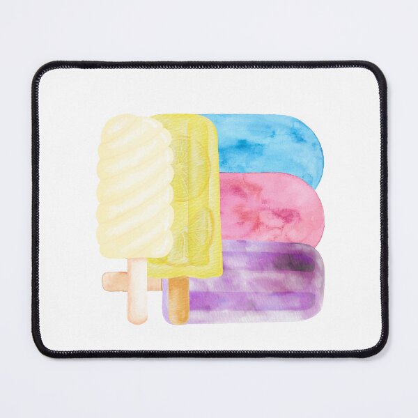 Item preview, Subtle Polyamorous Pride Flag Inspired Popsicles - Summer Love Multiplied designed and sold by Kristalin Glass.