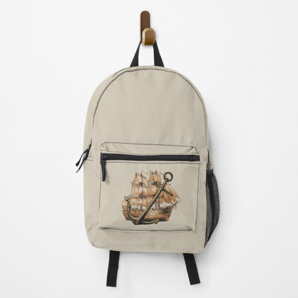 Item preview, Old sailing ship and anchor designed and sold by MagelliShop.