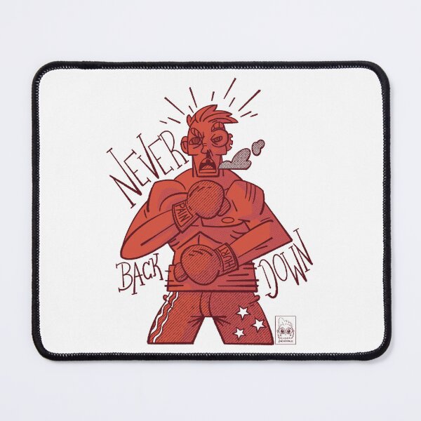Item preview, Never Back Down designed and sold by Dancartoonlife.