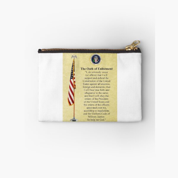 Item preview, The Oath of Enlistment (USA Military) designed and sold by LaughingProf.