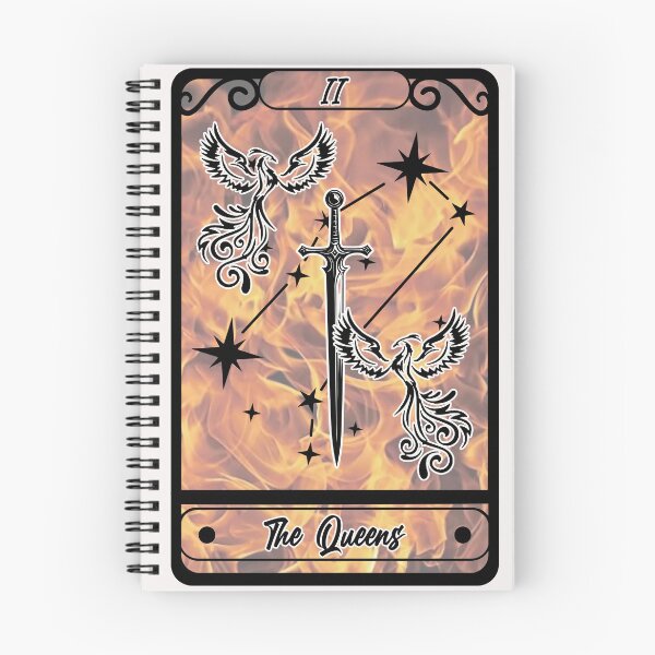 Item preview, The Queens Tarot Card designed and sold by Celticrose721.