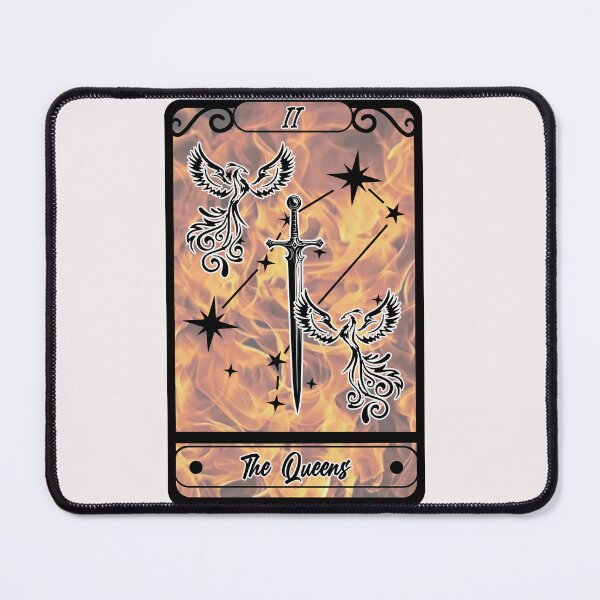 Item preview, The Queens Tarot Card designed and sold by Celticrose721.