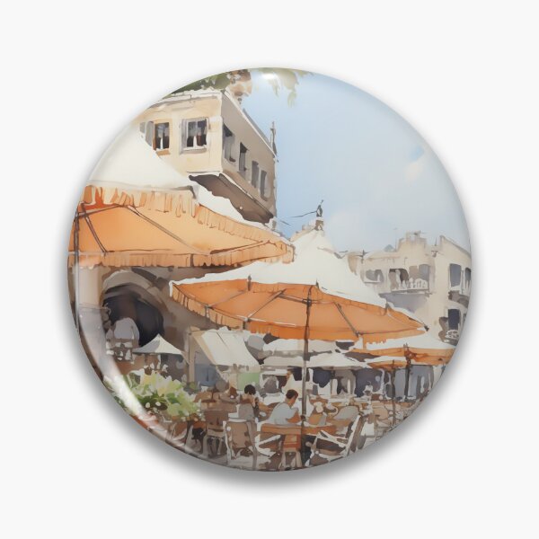 Item preview, Mediterranean Beachside Cafes designed and sold by John Novis.