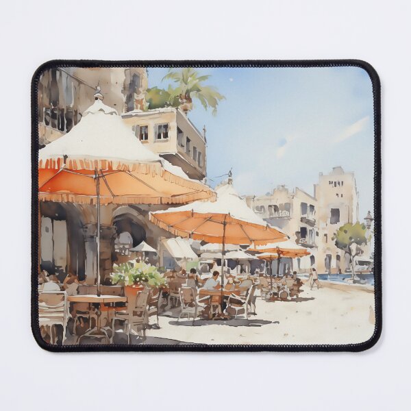 Artikelvorschau, Mediterrane Strandcafés entworfen und verkauft von John Novis.