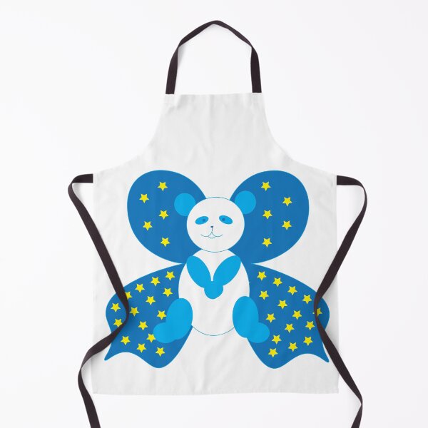 Item preview, Blue Butterfly Panda with Stars designed and sold by Storistir.