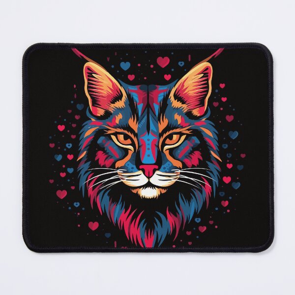 Item preview, American Bobcat Valentine designed and sold by creativellashop.