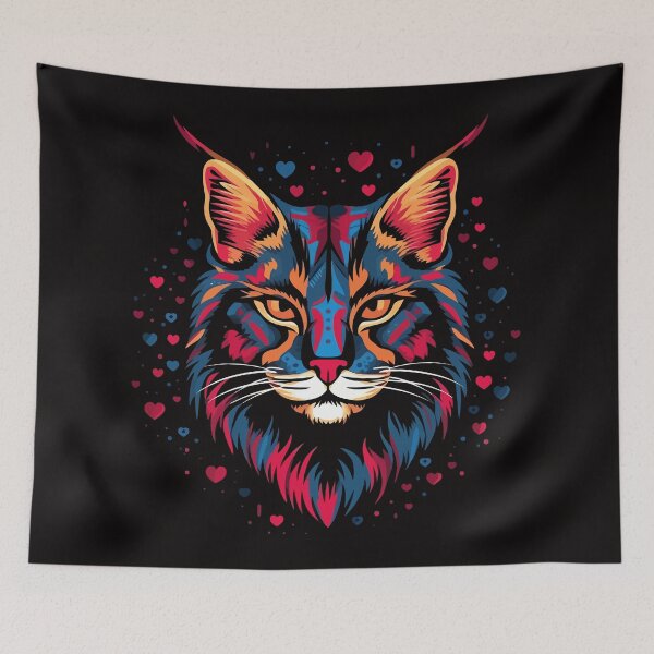 Item preview, American Bobcat Valentine designed and sold by creativellashop.